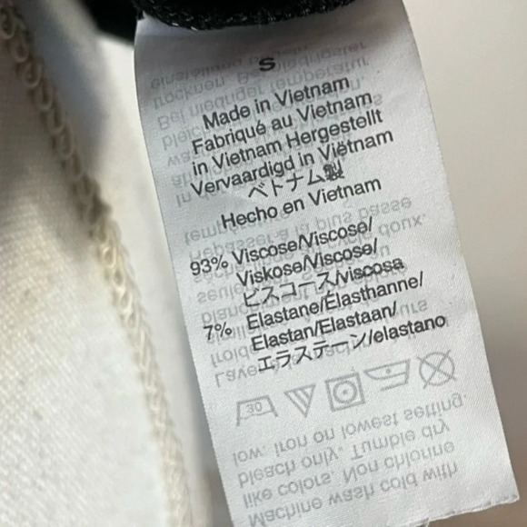 J. Crew • Solid Black Wear To Work Tee Shirt - Picture 3 of 5